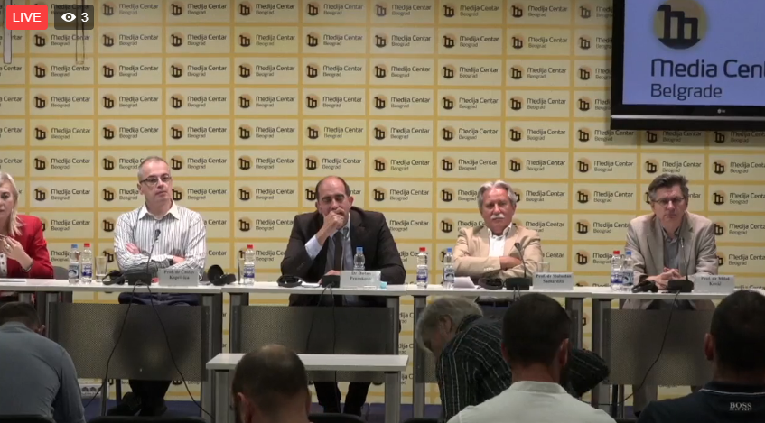 Конференција за новинаре Покретa за одбрану КиМ – Уживо