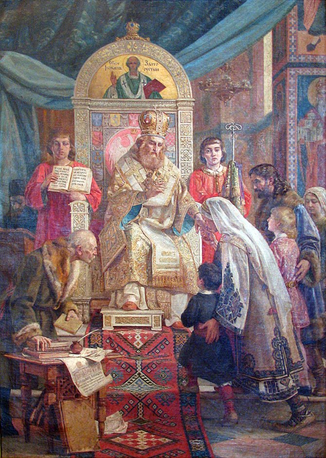 Митрополит Фотије – СРБЕ НА СРБЕ