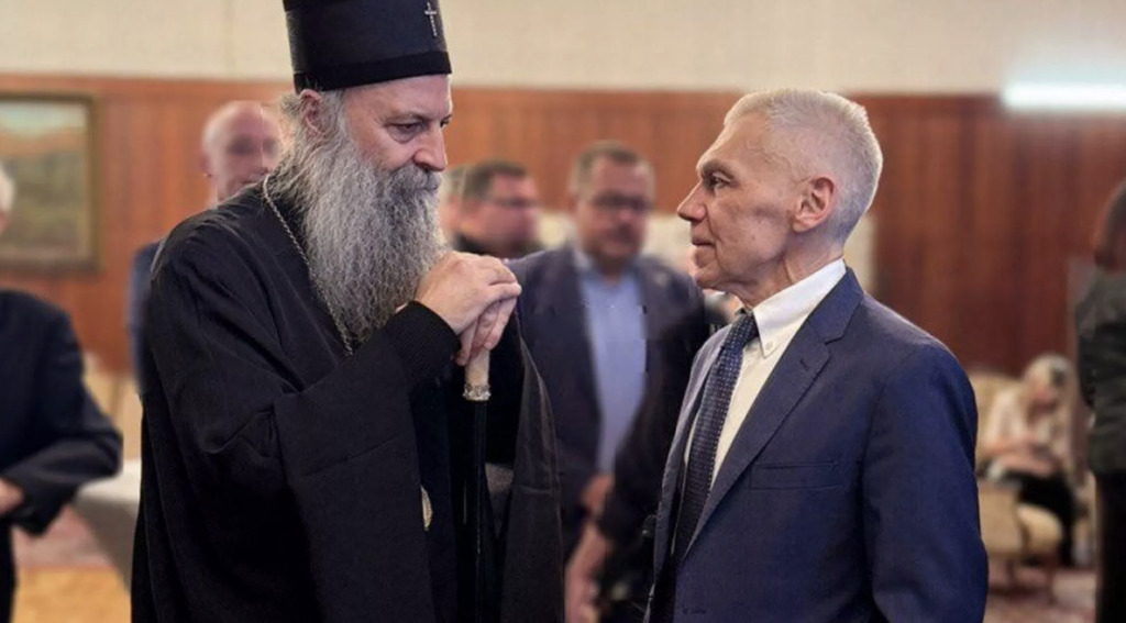Боцан-Харченко са патријархом Порфиријем о ситуацији на КиМ, стању у православном свету